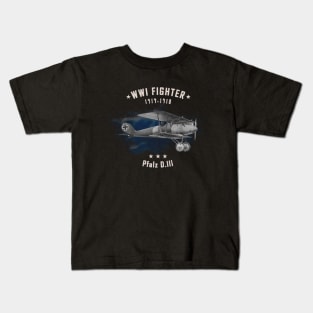 Pfalz WWI Fighter aircraft Kids T-Shirt